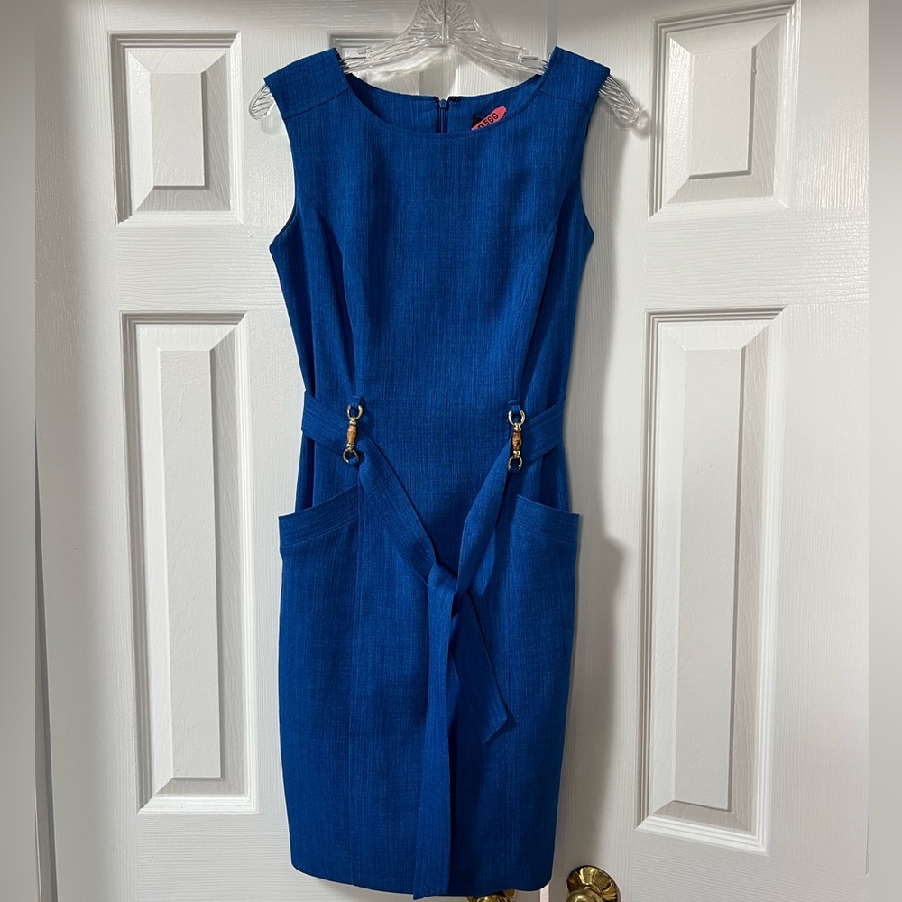 Ellen Tracy Cute Blue Dress